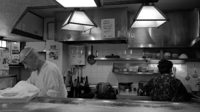 Ristorante di sushi a Shimbashi