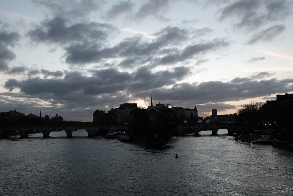 Notre Dame vista da Pont des Arts